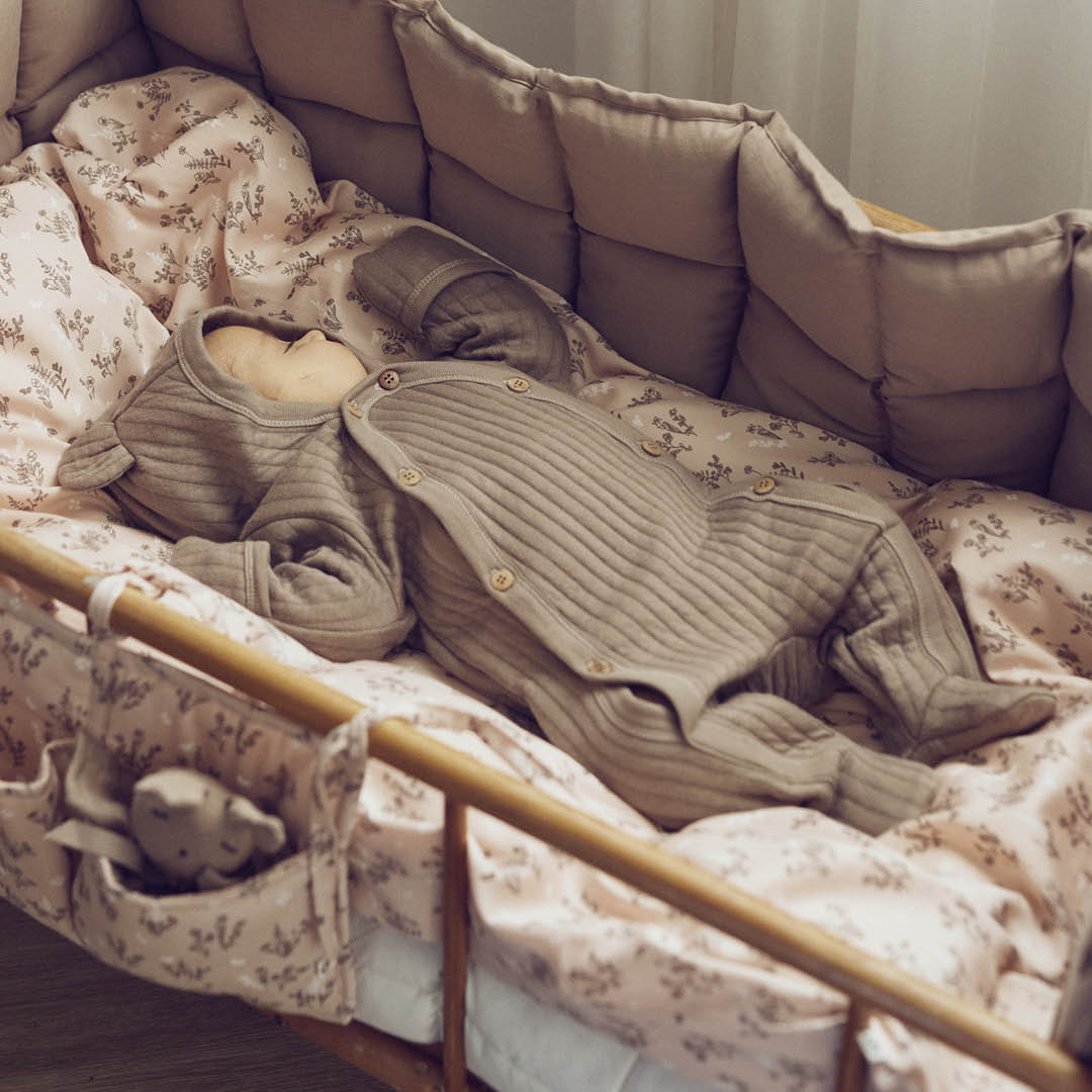 COTTON QUILT suit with feet