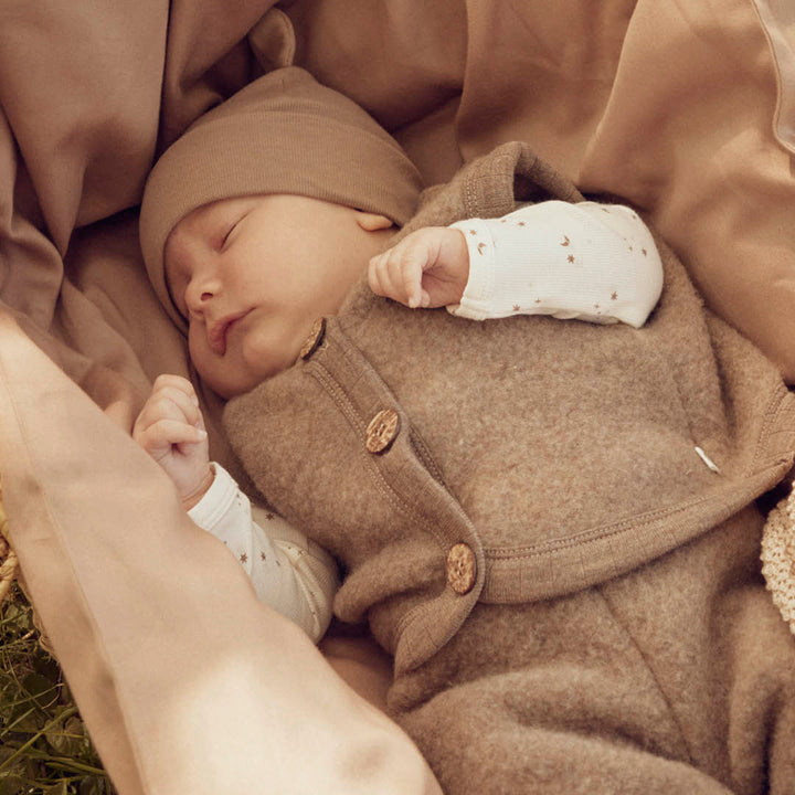 WOOLLY vest in merino wool fleece