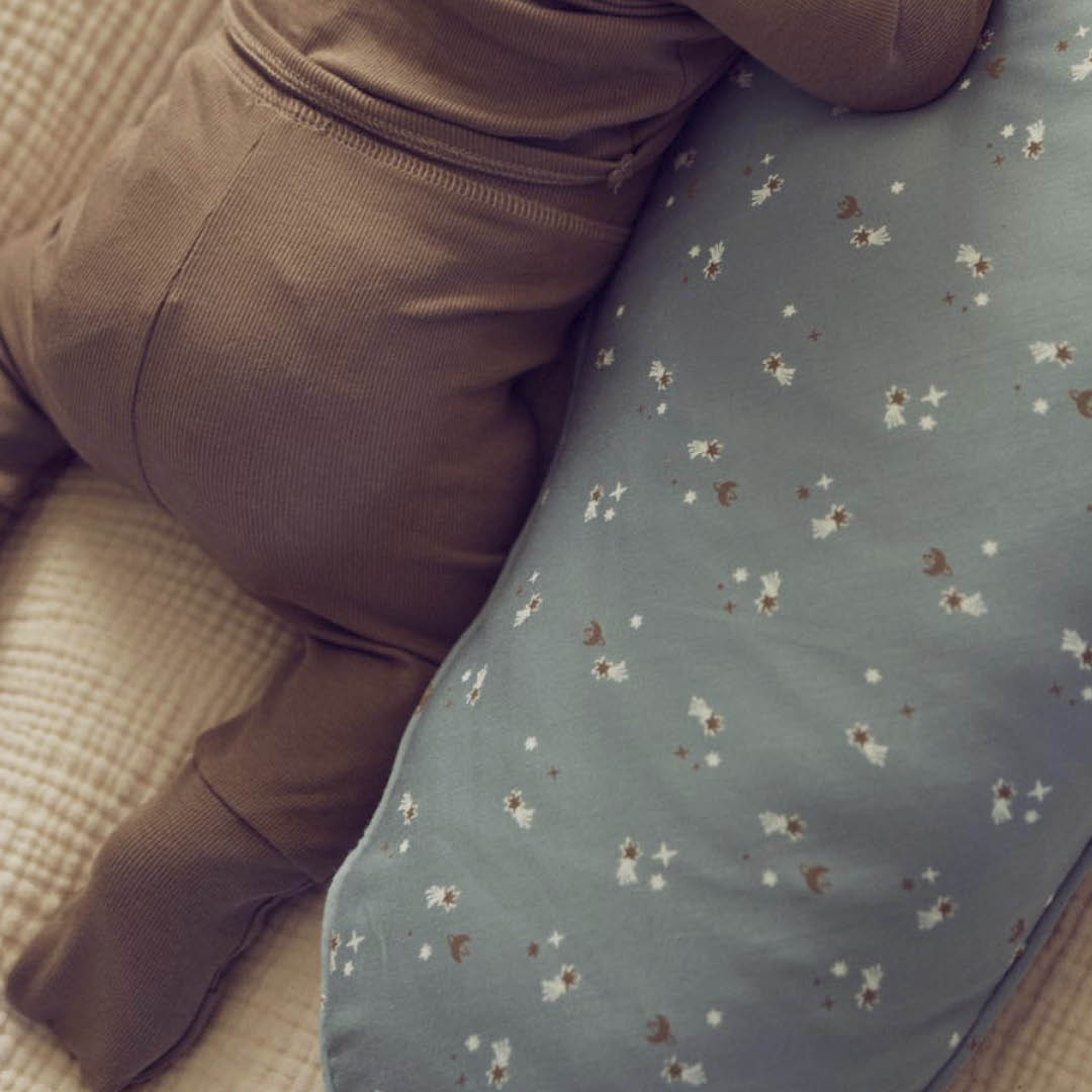 RIB pants with foldable feet