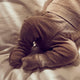 WOOLLY RIB pants with foldable feet