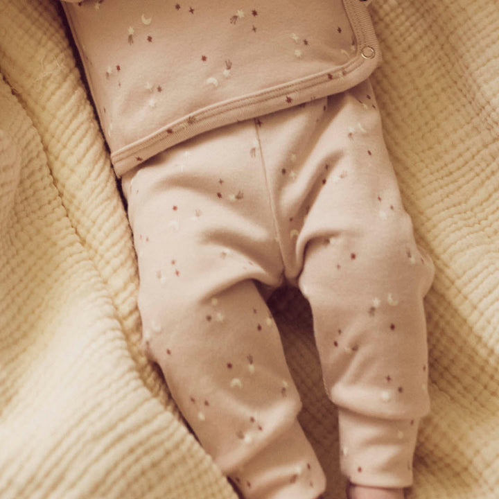 STARS rib pants with stars