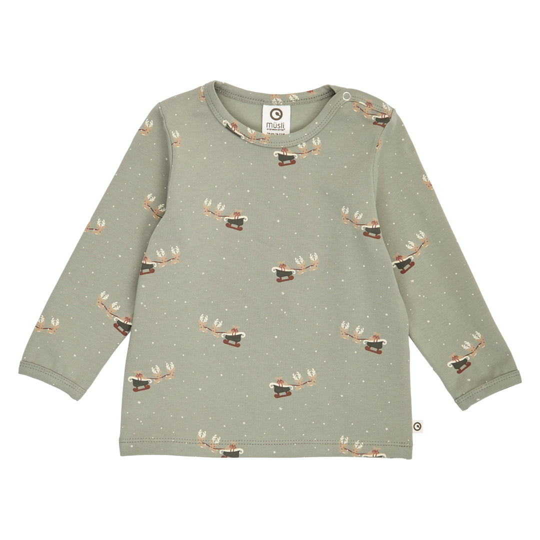 CHRISTMAS printed top