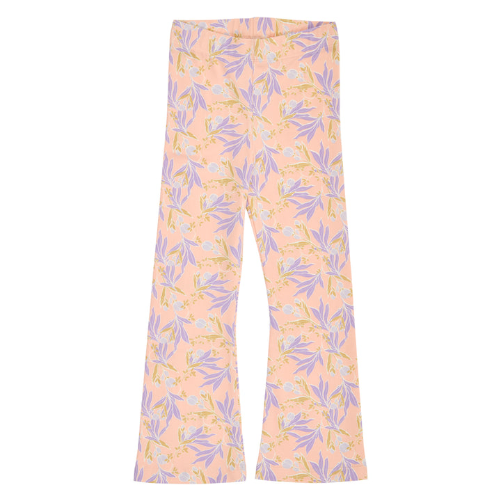 PEONY floral printed flared pants
