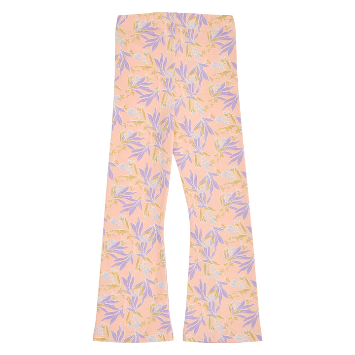 PEONY floral printed flared pants