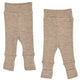 WOOLLY RIB pants with foldable feet