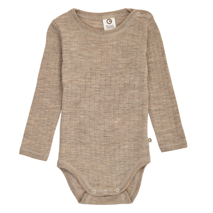WOOLLY RIB body in merino wool