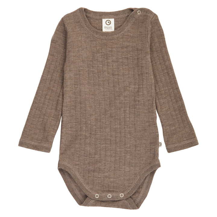 WOOLLY RIB body in merino wool