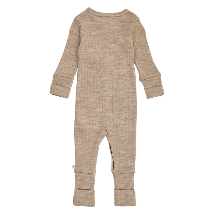 WOOLLY RIB bodysuit with feet