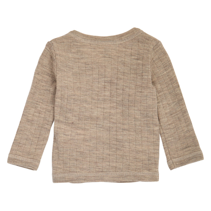 WOOLLY RIB cardigan