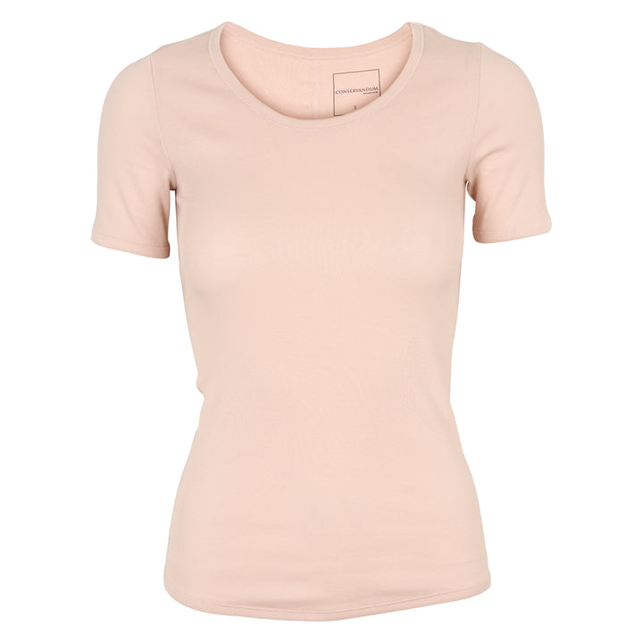 CALM RIB short sleeve T-shirt
