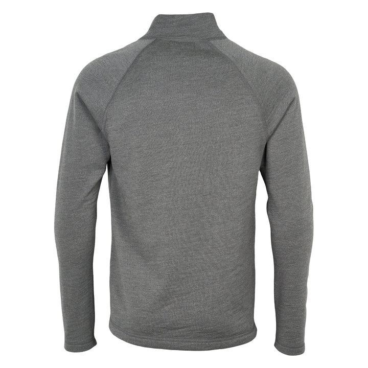 MEN'S wool zip sweater