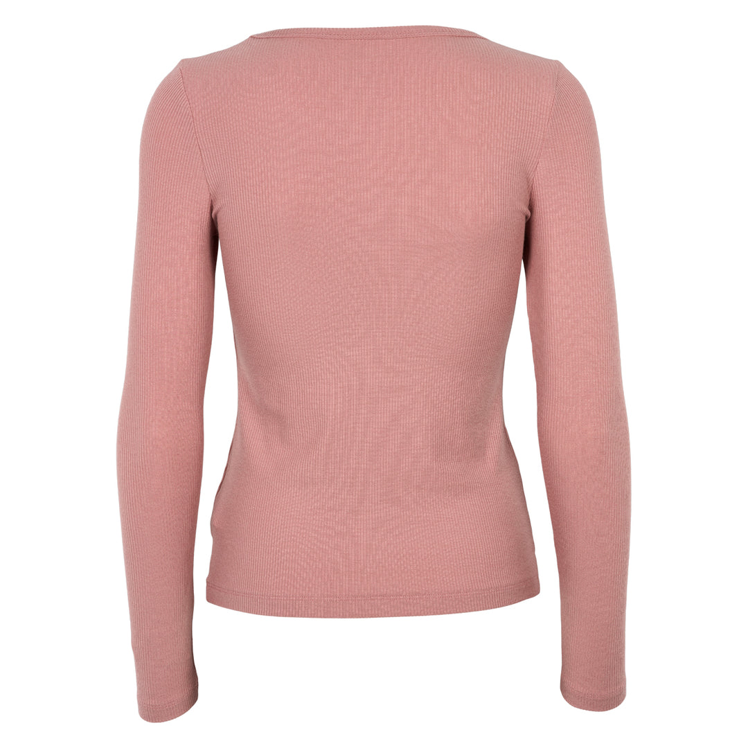 MELLOW tencel rib longsleeve top