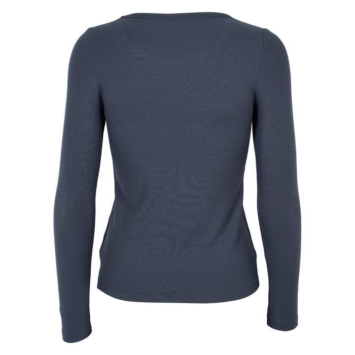 MELLOW tencel rib longsleeve top