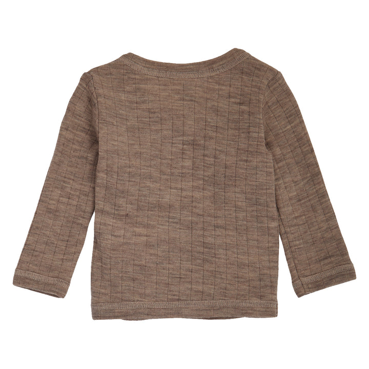 WOOLLY RIB cardigan