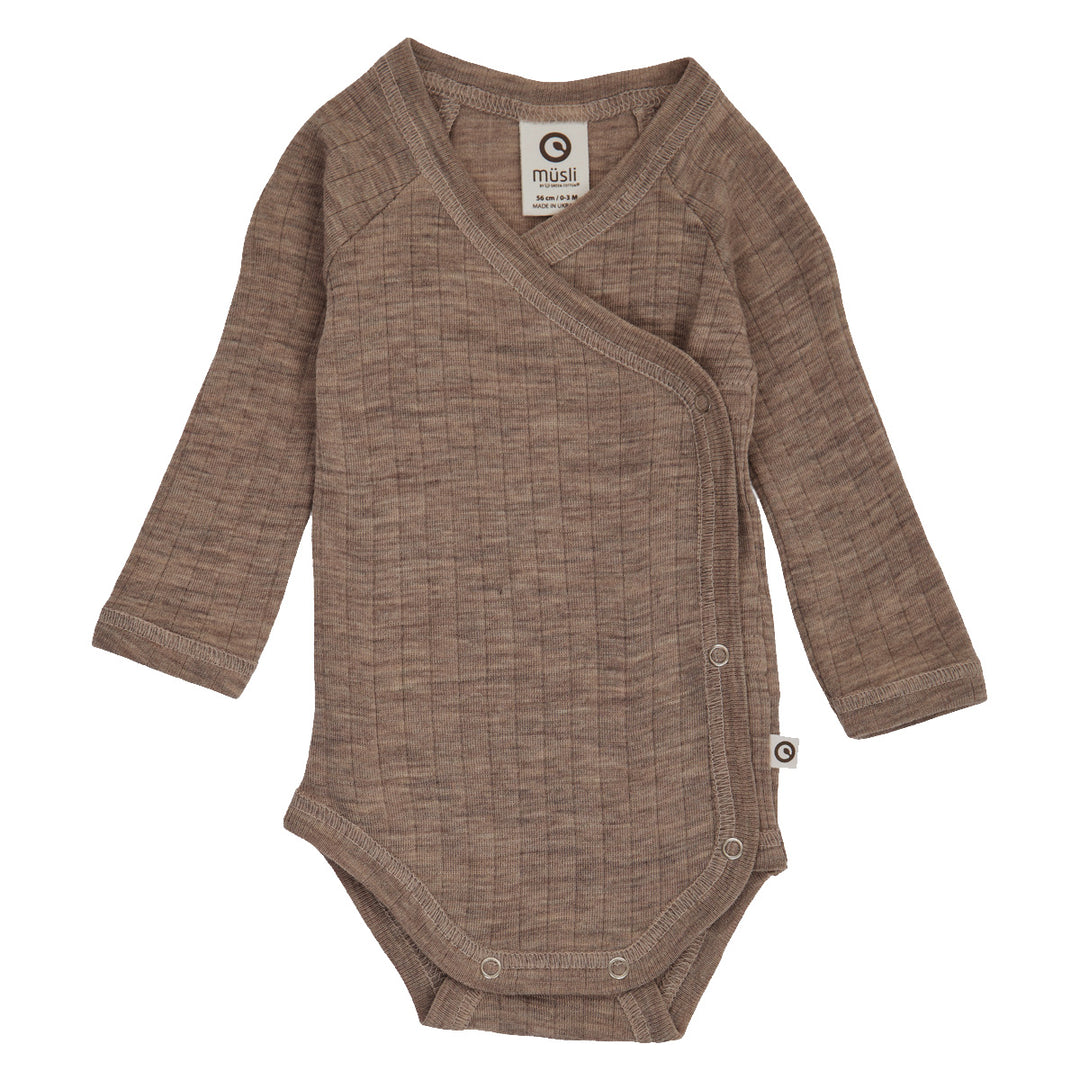 WOOLLY RIB body with cross closure