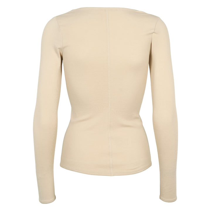 CALM RIB longsleeve top