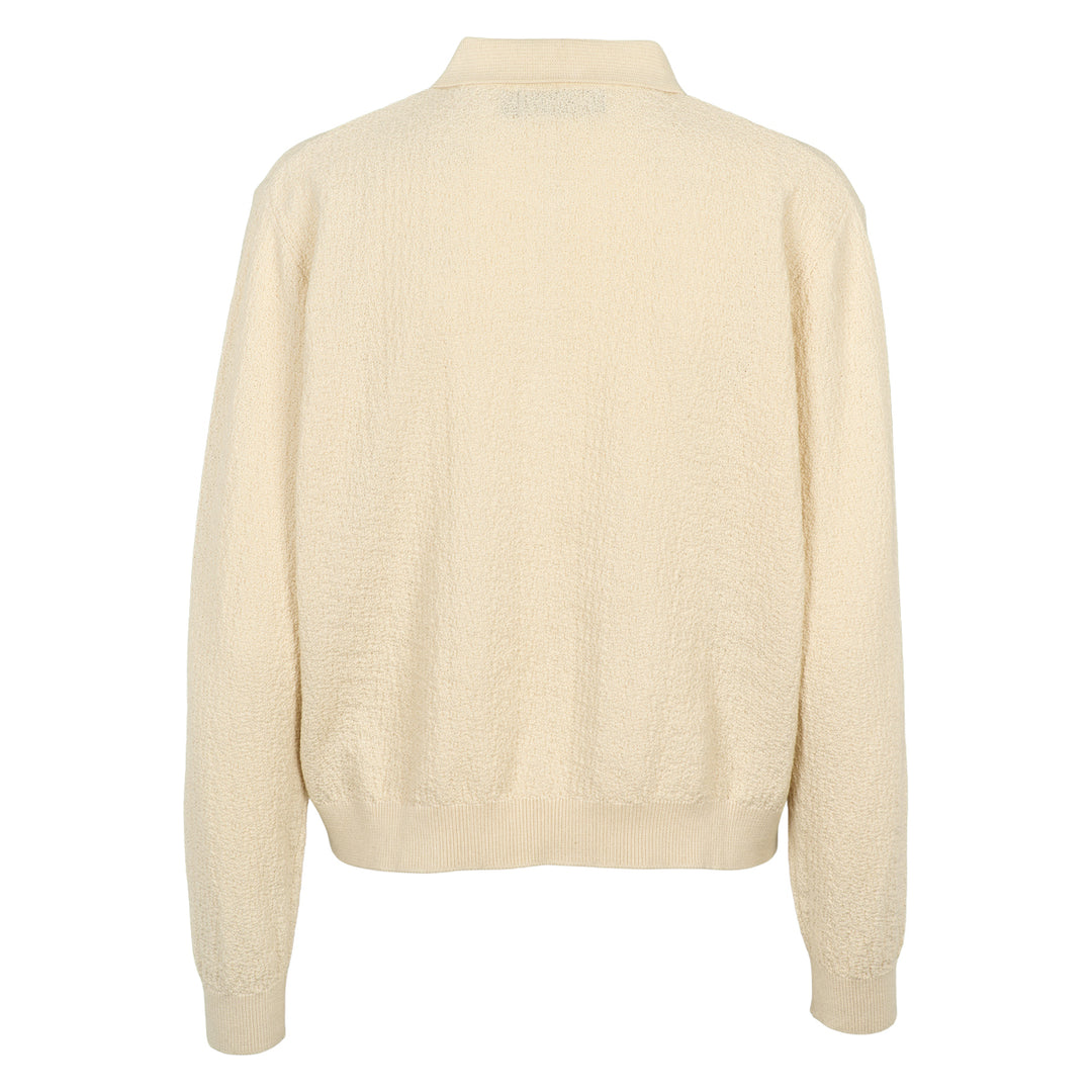 KNIT polo top