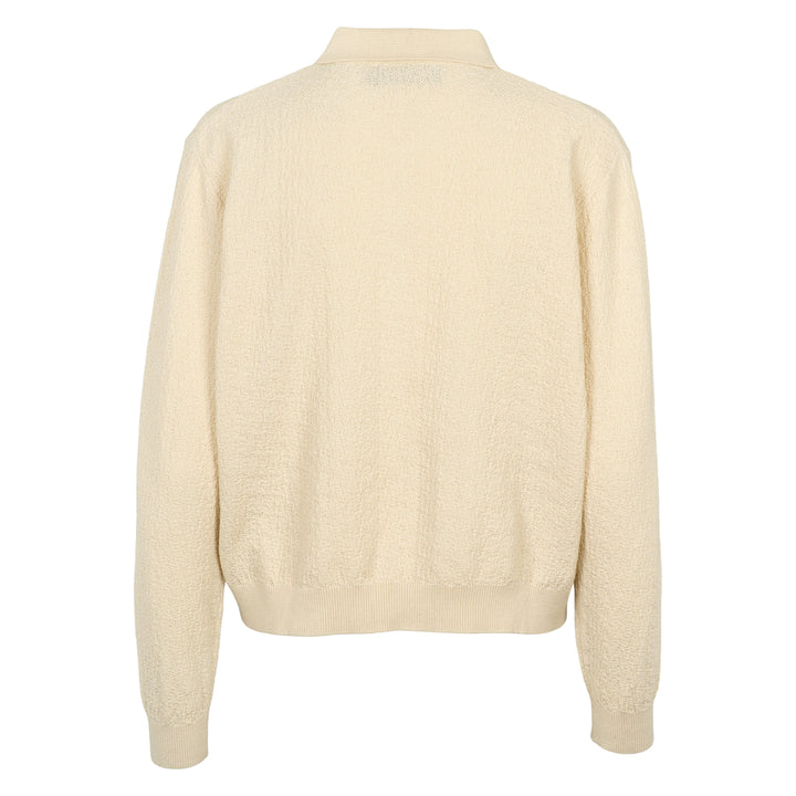KNIT polo top