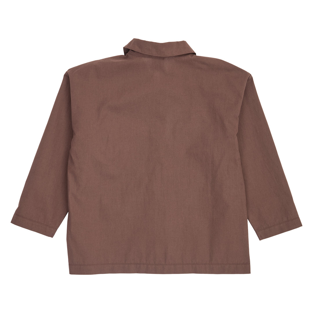 POPLIN pocket shirt