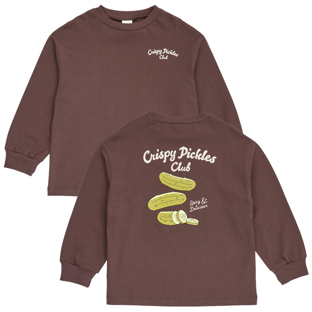 CRISPY PICKLES longsleeve top