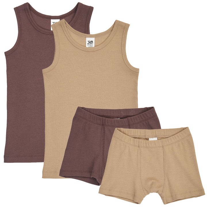 JAM rib boxer underwear-set 2-pack