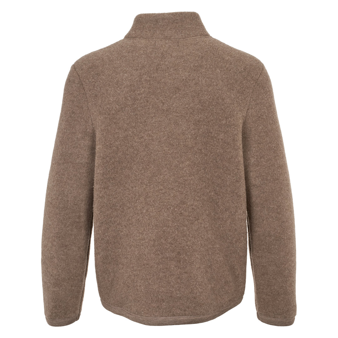 Wool fleece pullover