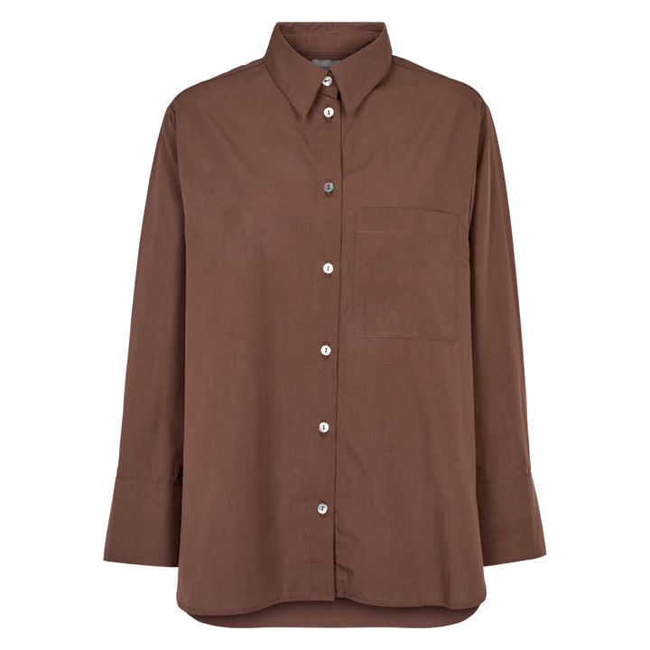 POPLIN pocket shirt