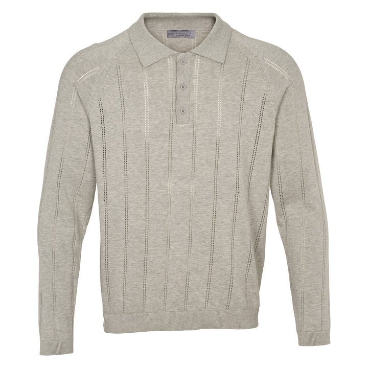 Knitted polo shirt