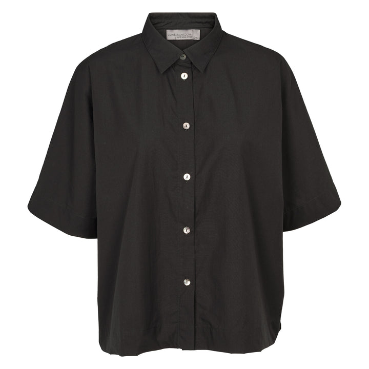 POPLIN short shirt