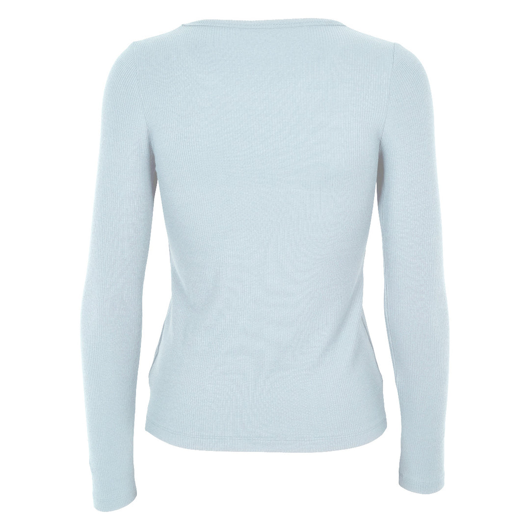 MELLOW tencel rib longsleeve top