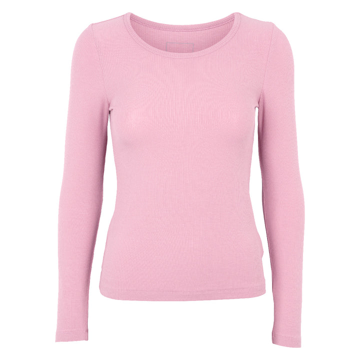 MELLOW tencel rib longsleeve top