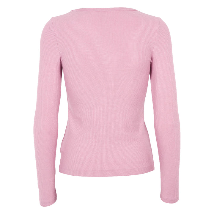 MELLOW tencel rib longsleeve top