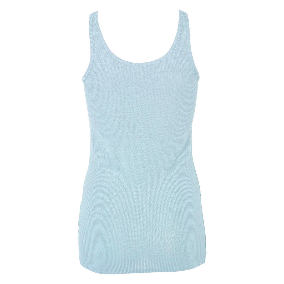MELLOW tencel rib sleeveless top