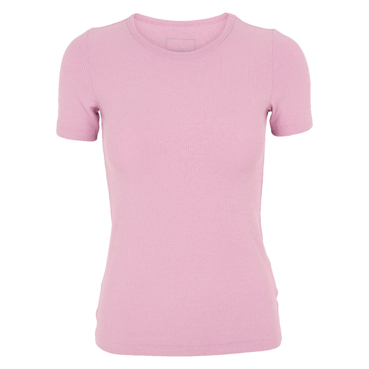 MELLOW tencel rib T-shirt