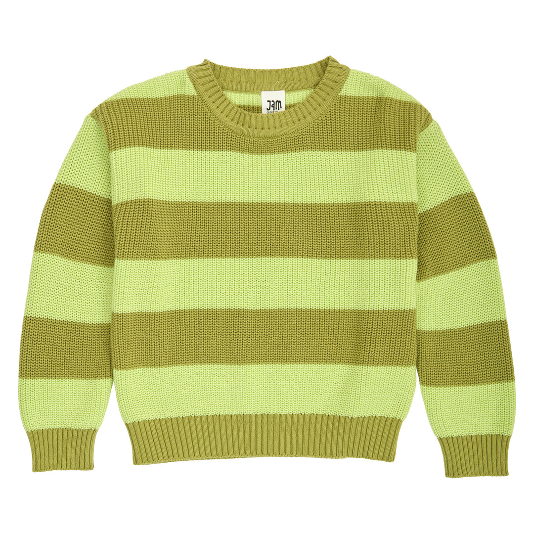 KNIT  striped sweater
