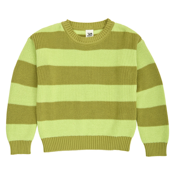 KNIT  striped sweater