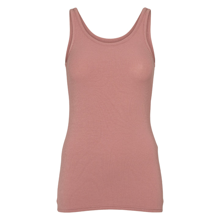 MELLOW tencel rib sleeveless top