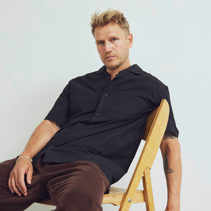 MEN'S poplin shirt