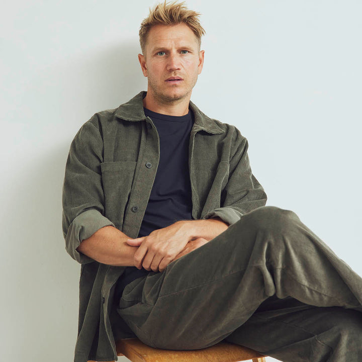 MEN'S corduroy shirt