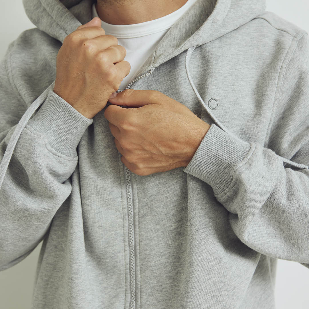 MEN'S sweat zip hoodie