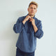 MEN'S wool fleece pullover