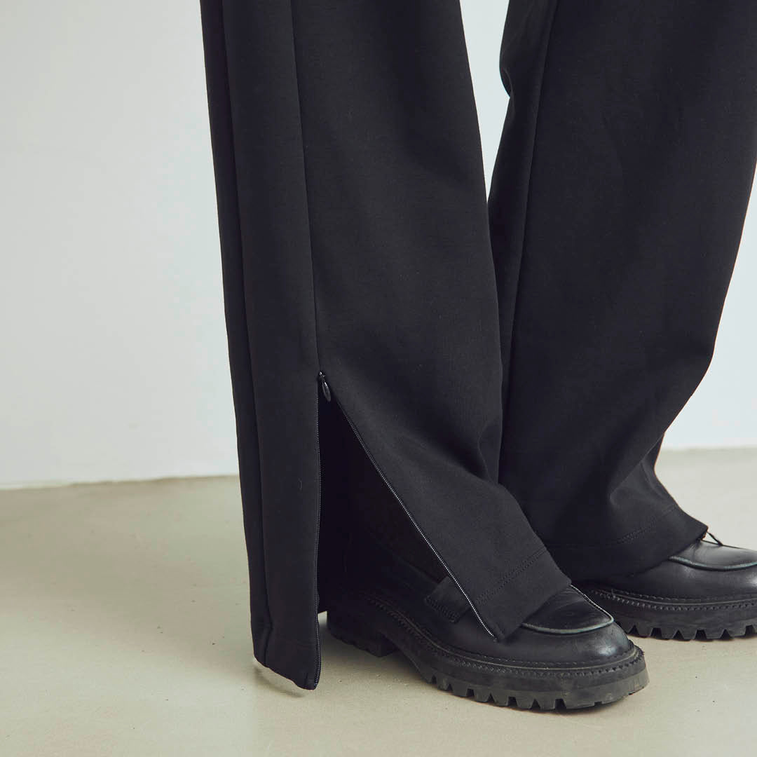 INTERLOCK zip pants