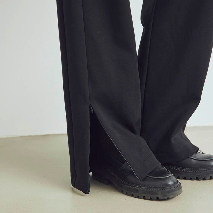 INTERLOCK zip pants