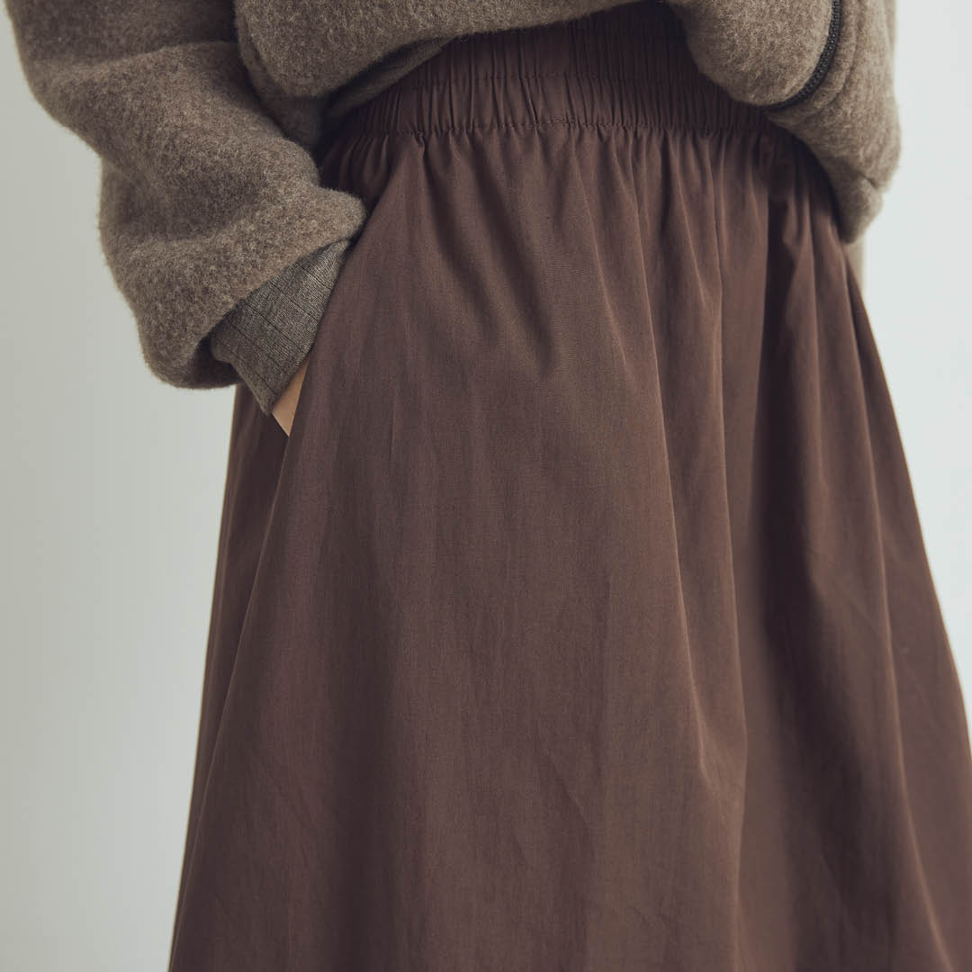 POPLIN skirt