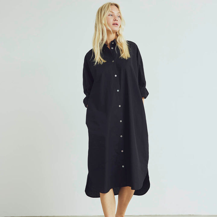 POPLIN shirt dress
