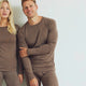 MEN'S WOOL long sleeve top