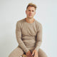 MEN'S WOOL long sleeve top