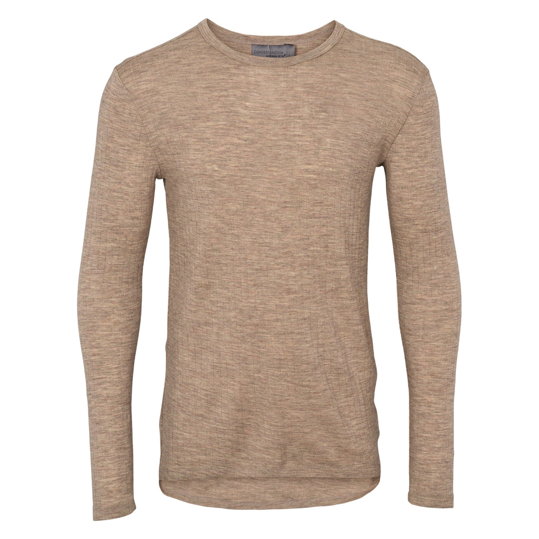 MEN'S WOOL long sleeve top