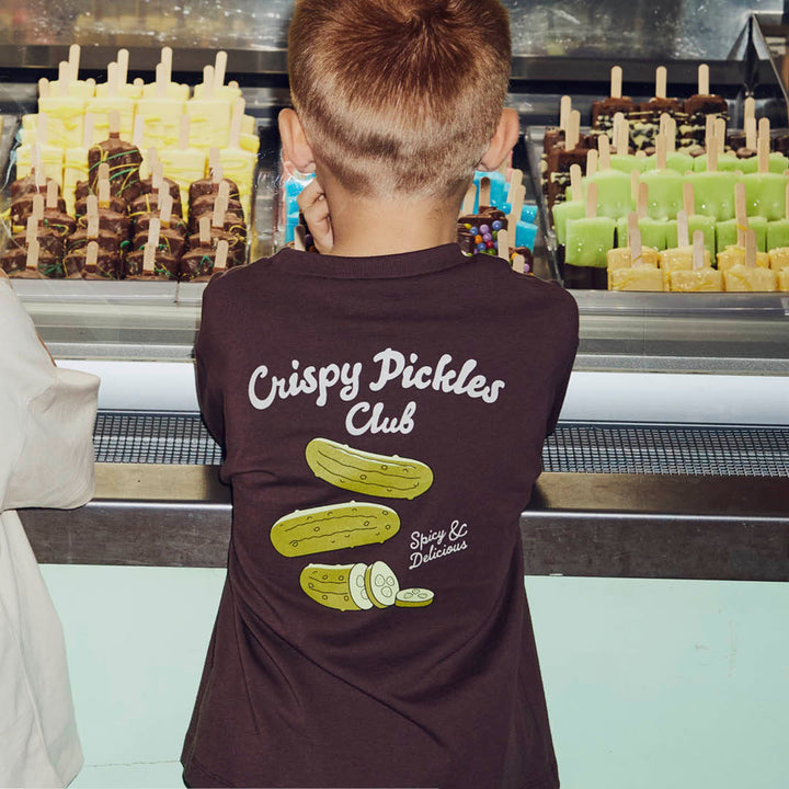 CRISPY PICKLES longsleeve top