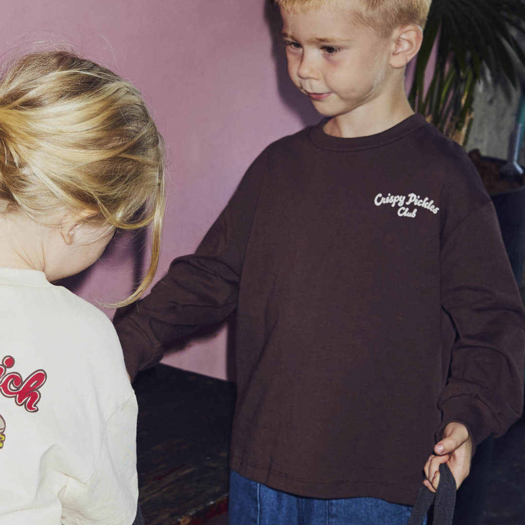 CRISPY PICKLES longsleeve top